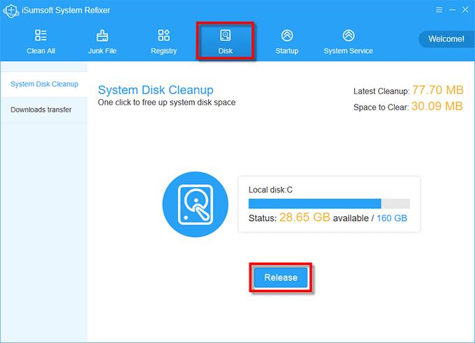 iSumsoft System Refixer下载,系统优化工具,垃圾清理