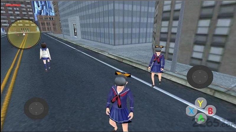 高中模拟器2018汉化版(highschoolsimulation)下载,高中模拟器2018,模拟游戏,角色扮演游戏,战斗游戏